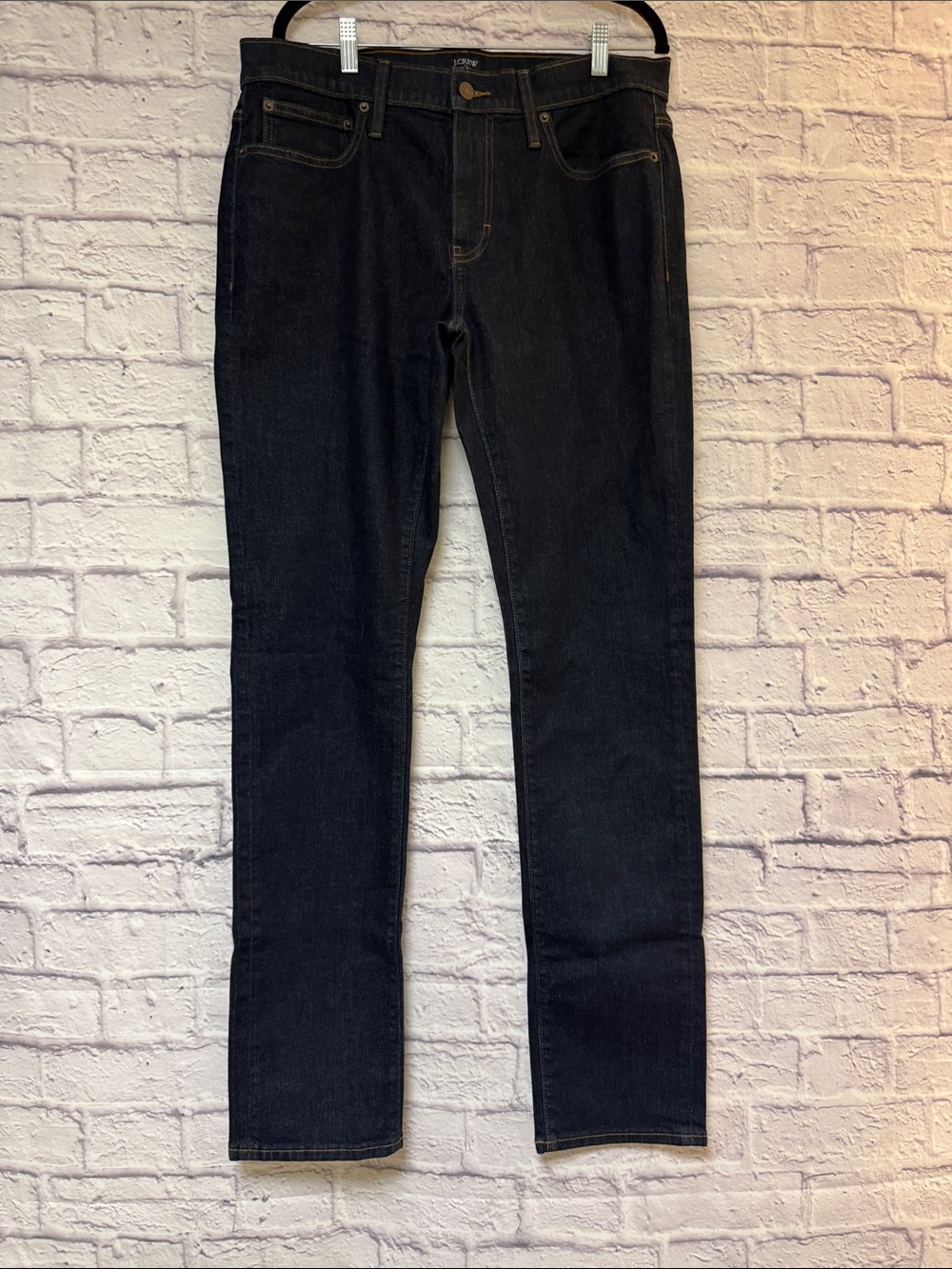 J. Crew Slim Men's Jeans in Dark Black Denim